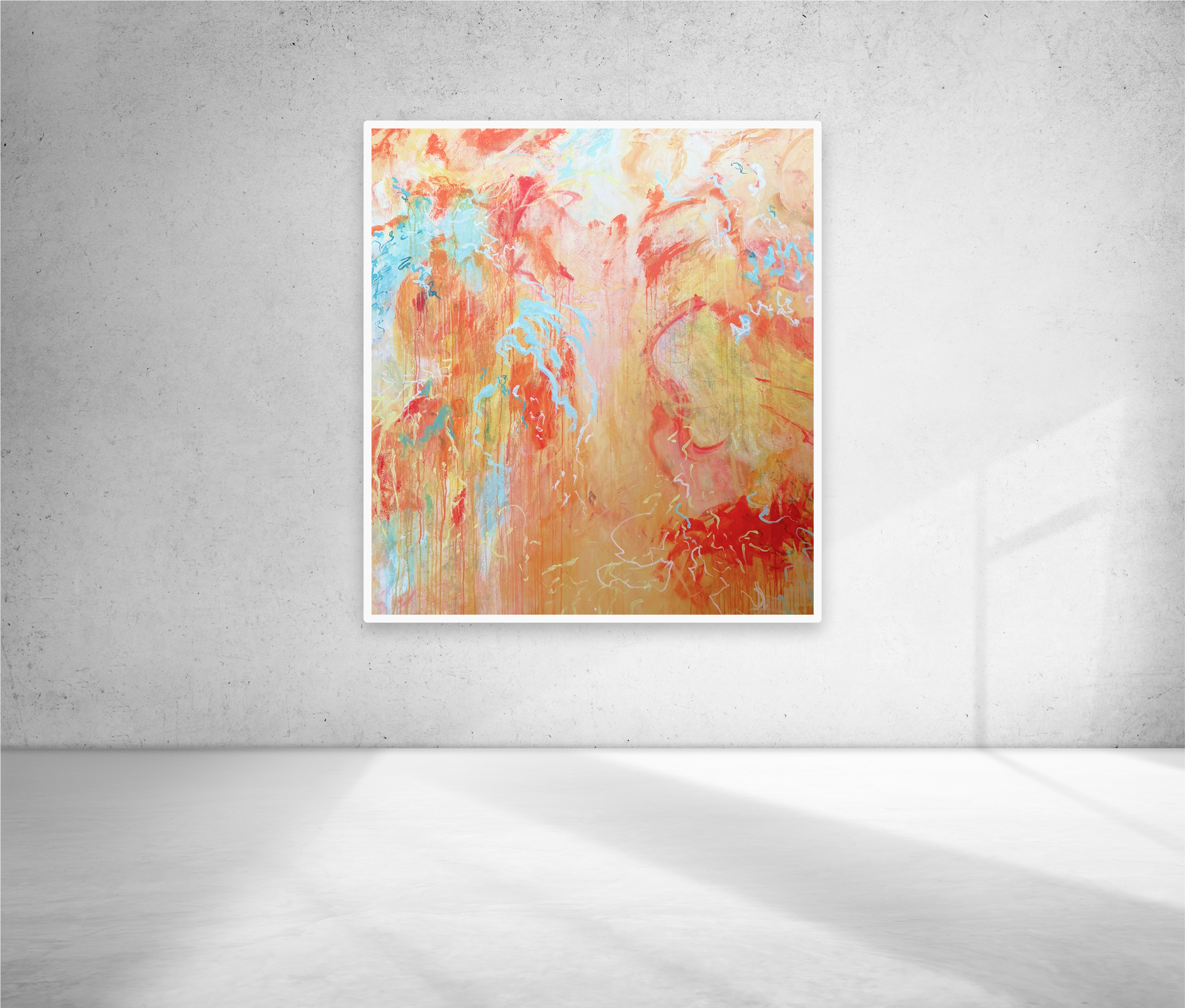 Daze acrylic artwork