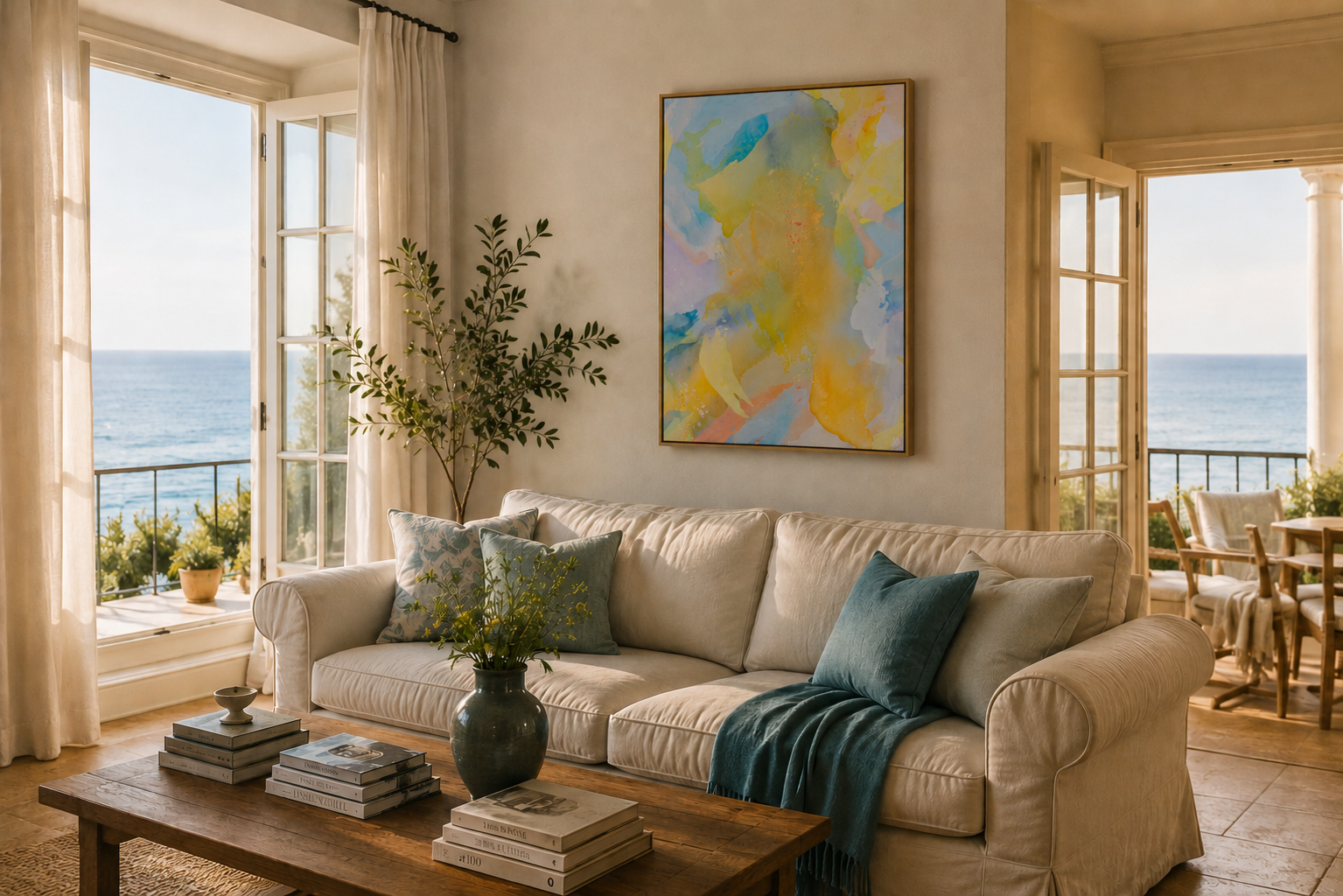 Where to Hang Abstract Art in Your Home (and Why Placement Matters)