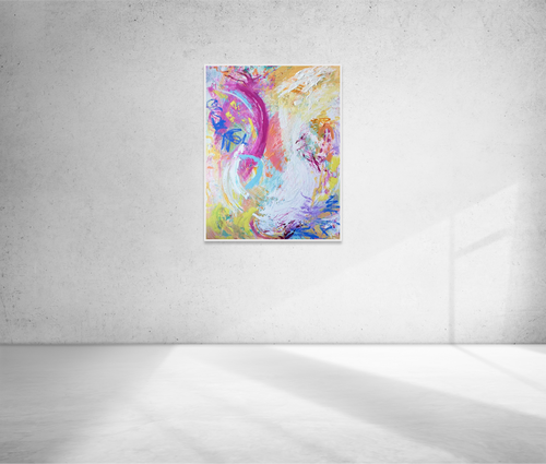 Fresh start acrylic artwork